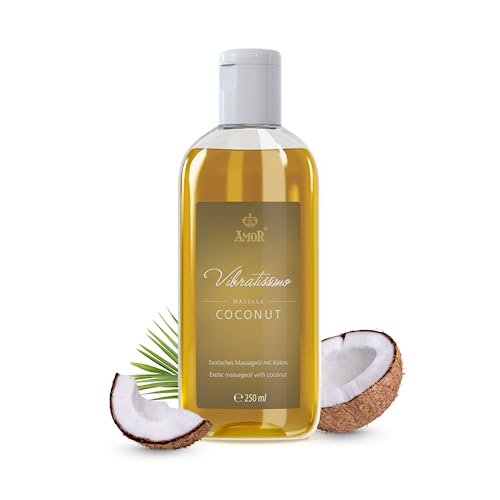 Vibratissimo “Coconut”: olio da massaggio esotico al cocco